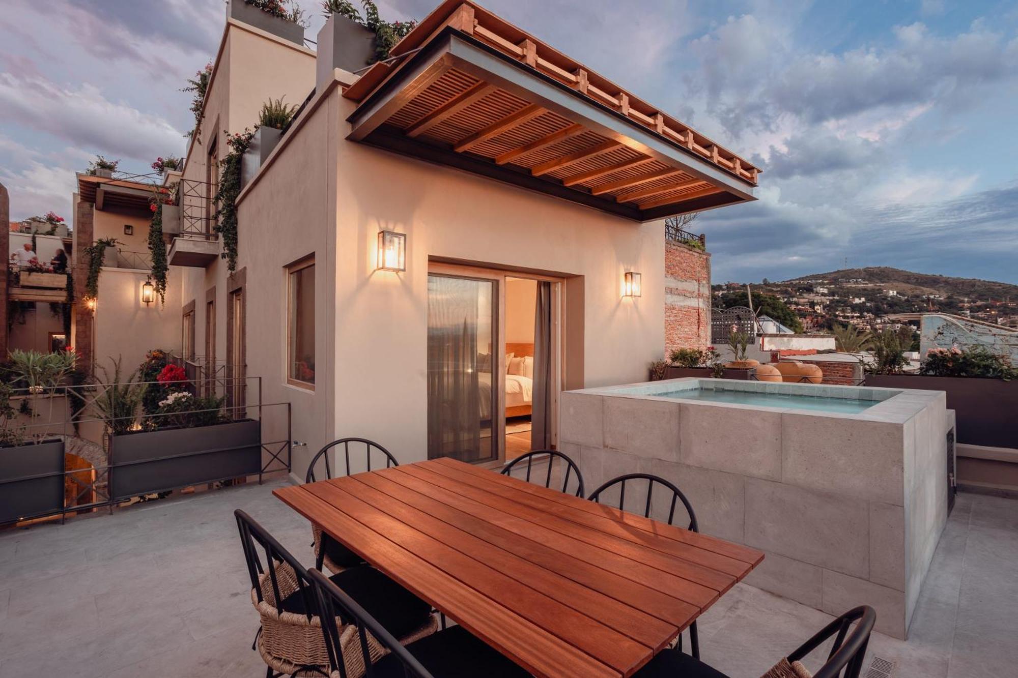 Le Cottage San Miguel De Allende, Modern Luxury In Centro With Pool & Jacuzzi San Miguel de Allende Quarto foto